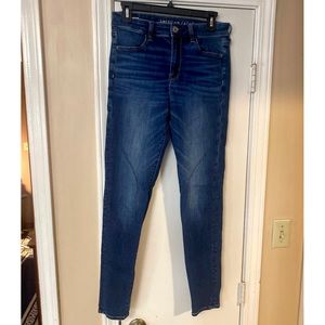 American Eagle Like new, worn once high rise Jegging 8 long